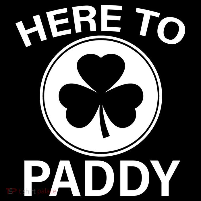 Here To Paddy Funny St Patricks Day Cooling Performance Long Sleeve Crew