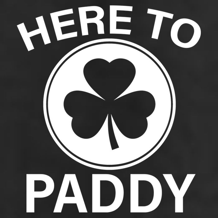 Here To Paddy Funny St Patricks Day Golf Towel