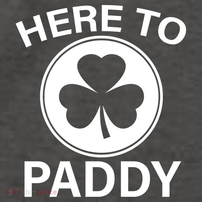 Here To Paddy Funny St Patricks Day Vector Backpack