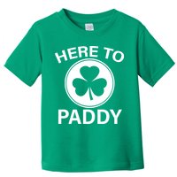 Here To Paddy Funny St Patricks Day Toddler T-Shirt