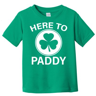 Here To Paddy Funny St Patricks Day Toddler T-Shirt