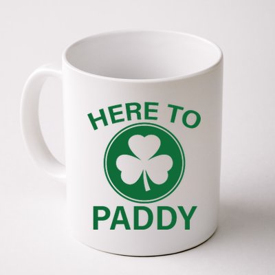 Here To Paddy Funny St Patricks Day Coffee Mug