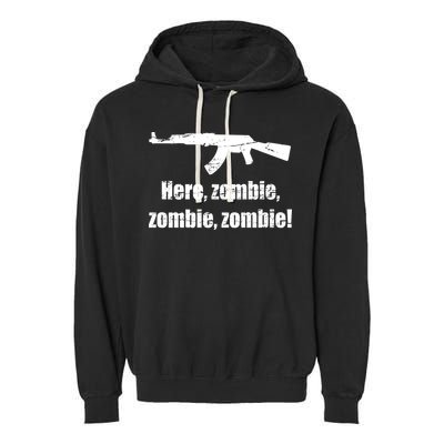Here Zombie Zombie Zombie Garment-Dyed Fleece Hoodie
