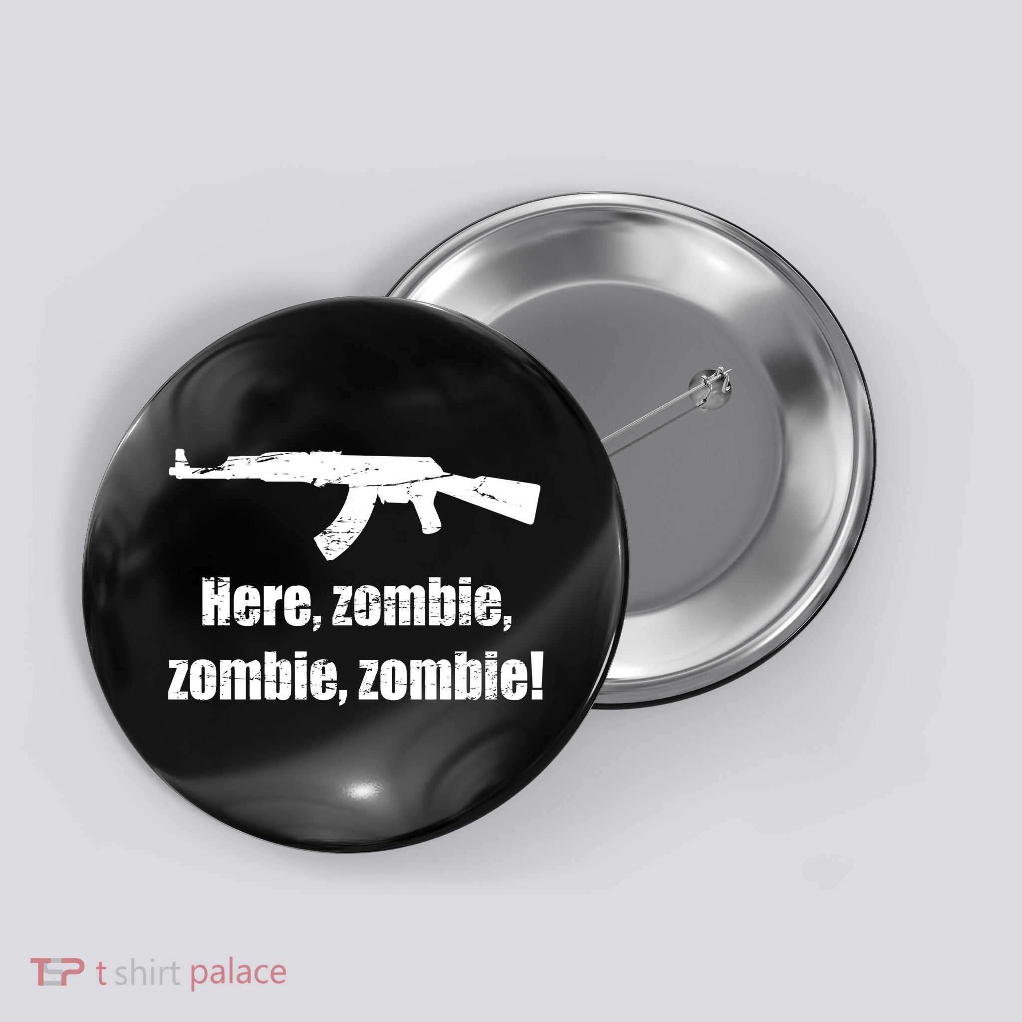 Here Zombie Zombie Zombie Button