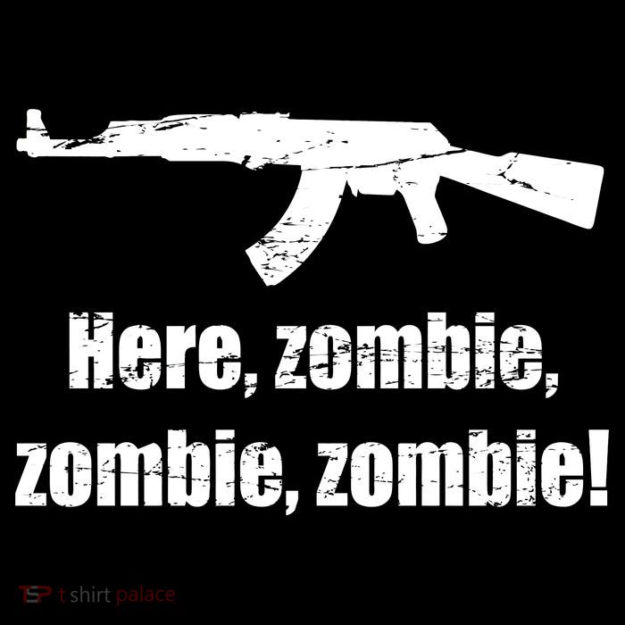 Here Zombie Zombie Zombie Button