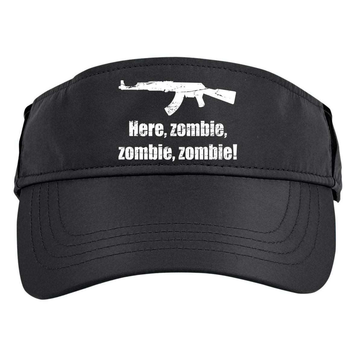 Here Zombie Zombie Zombie Adult Drive Performance Visor
