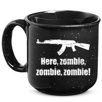 Here Zombie Zombie Zombie 15oz Campfire Ceramic Mug