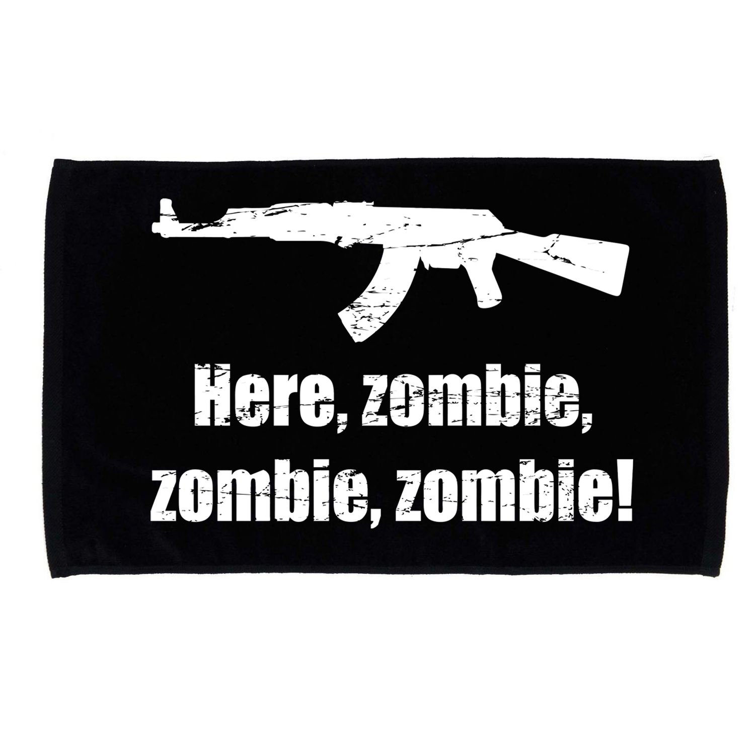 Here Zombie Zombie Zombie Microfiber Hand Towel