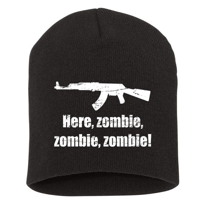 Here Zombie Zombie Zombie Short Acrylic Beanie