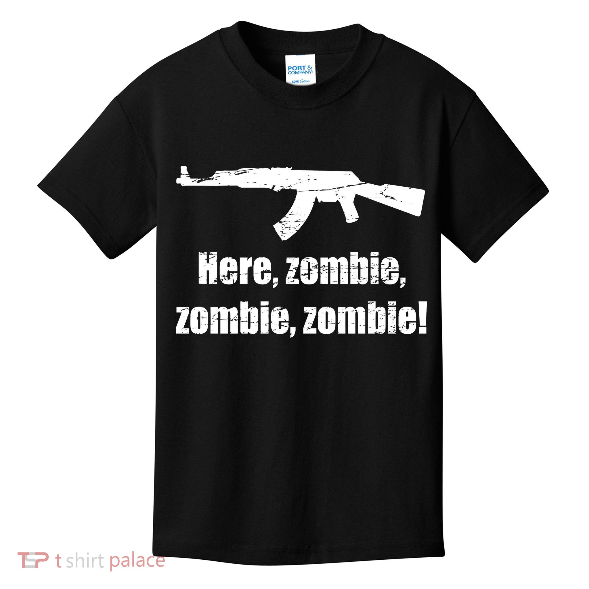Here Zombie Zombie Zombie Kids T-Shirt