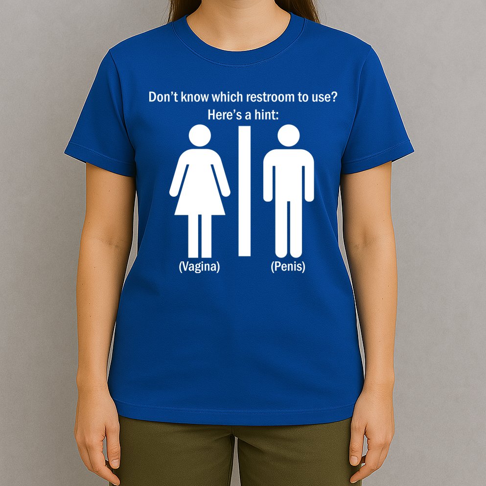 Here's A Hint Vagina Penis T-Shirt