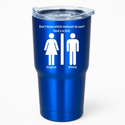 Here's A Hint Vagina Penis Tumbler