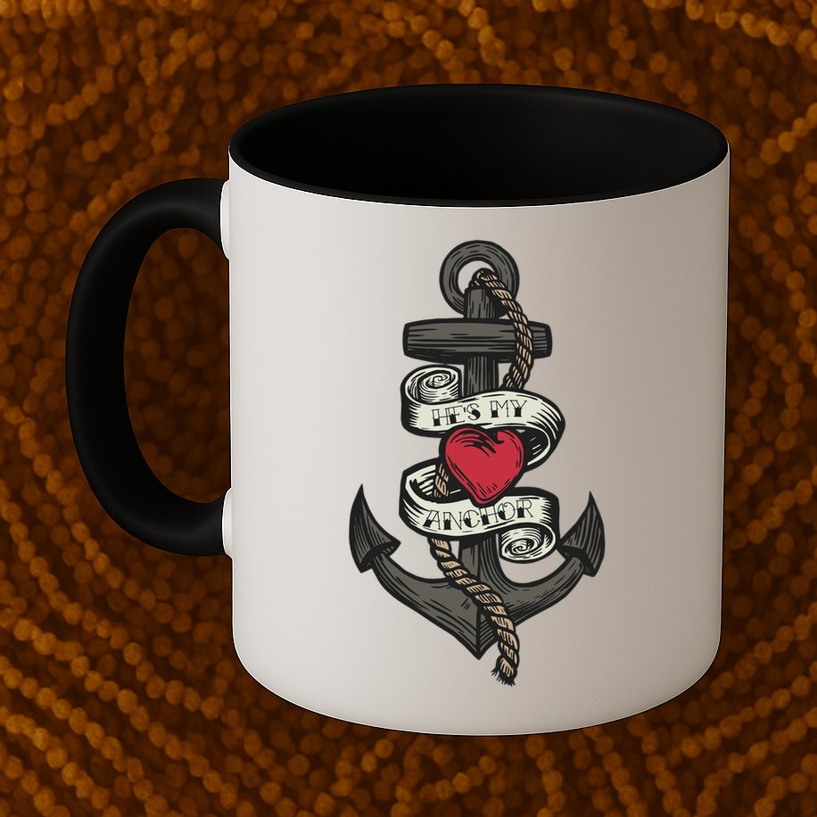He's My Anchor Mug
