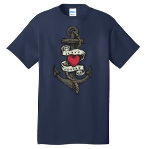 He's My Anchor Tall T-Shirt