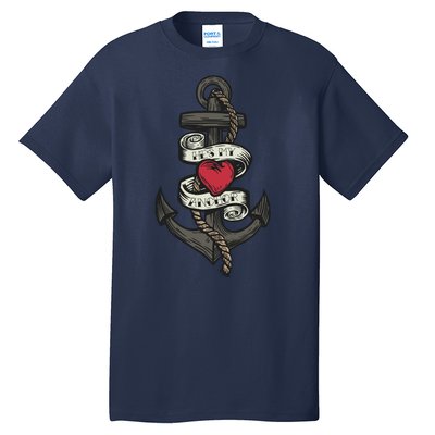 He's My Anchor Tall T-Shirt