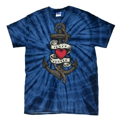 He's My Anchor Tie-Dye T-Shirt