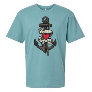 He's My Anchor Sueded Cloud Jersey T-Shirt