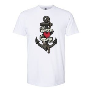 He's My Anchor Softstyle CVC T-Shirt