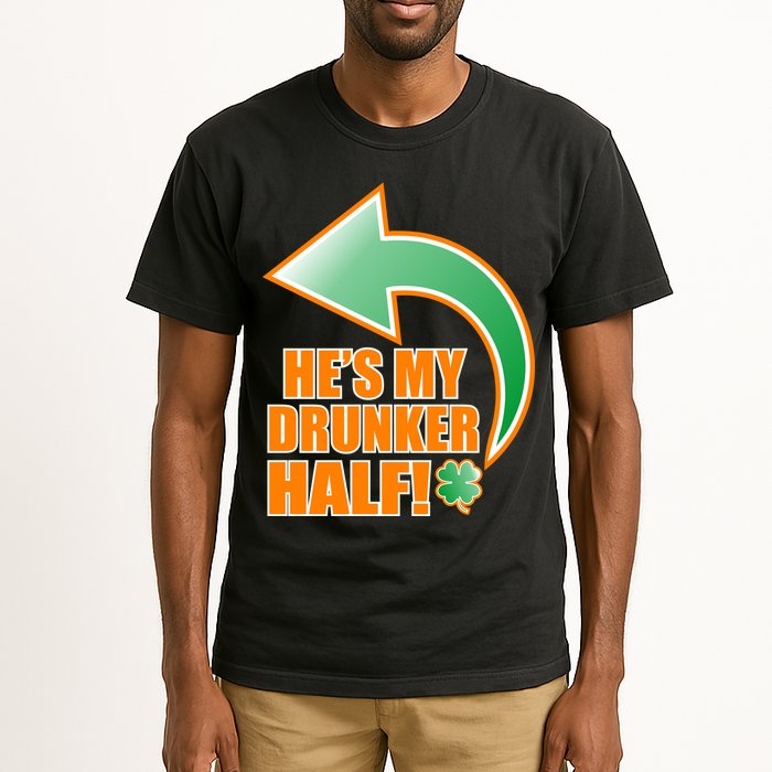He's My Drunker Half Funny St. Patrick's Day Drinking Tall T-Shirt