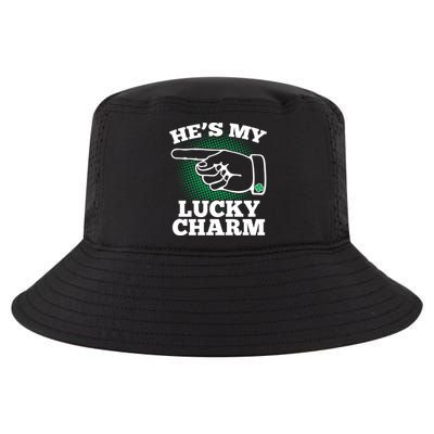 He's My Lucky Charm St Patrick's Day Matching Couples Cool Comfort Performance Bucket Hat