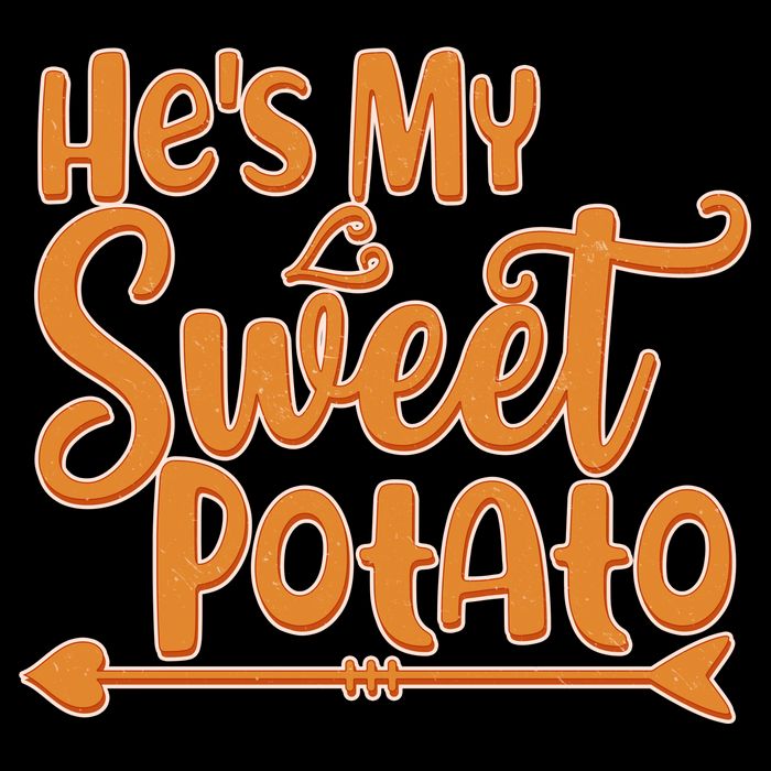 He's My Sweet Potato Sustainable Bucket Hat