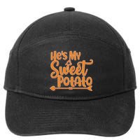 He's My Sweet Potato 7-Panel Snapback Hat