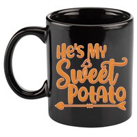 He's My Sweet Potato 11oz C Handle Ceramic Mug