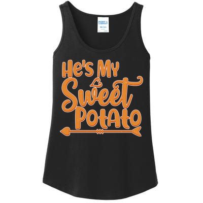 He's My Sweet Potato Ladies Essential Tank