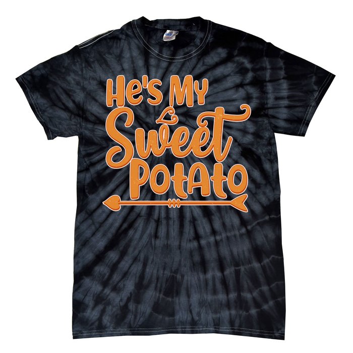 He's My Sweet Potato Tie-Dye T-Shirt