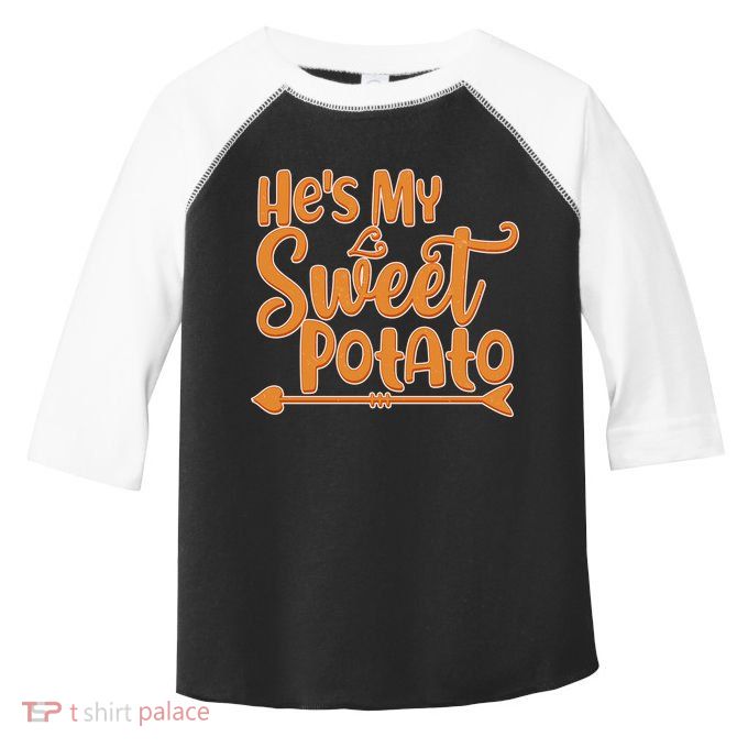 He's My Sweet Potato Toddler Fine Jersey T-Shirt