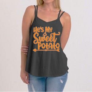 He's My Sweet Potato Women's Strappy Tank