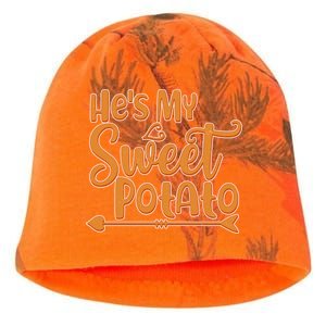 He's My Sweet Potato Kati - Camo Knit Beanie