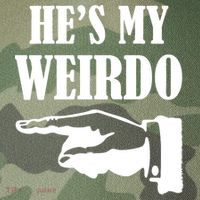 He's My Weirdo Legacy Tie Dye Trucker Hat