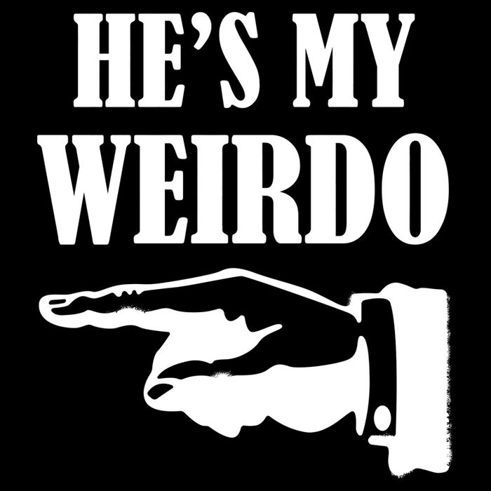 He's My Weirdo Apron