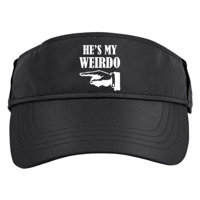 He's My Weirdo Adult Drive Performance Visor