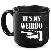 He's My Weirdo 15oz Campfire Ceramic Mug