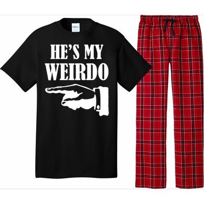 He's My Weirdo Pajama Set