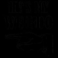 He's My Weirdo 16oz Travel Tumbler