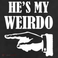 He's My Weirdo 25L Jumbo Tote