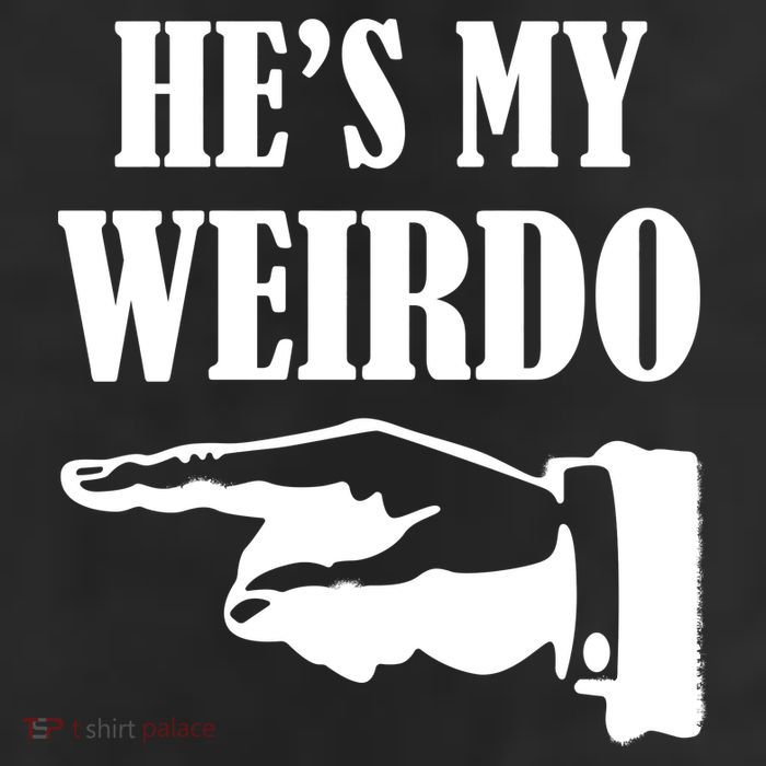 He's My Weirdo 25L Jumbo Tote