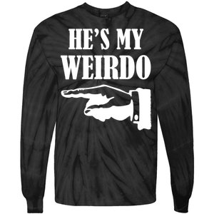 He's My Weirdo Tie-Dye Long Sleeve Shirt