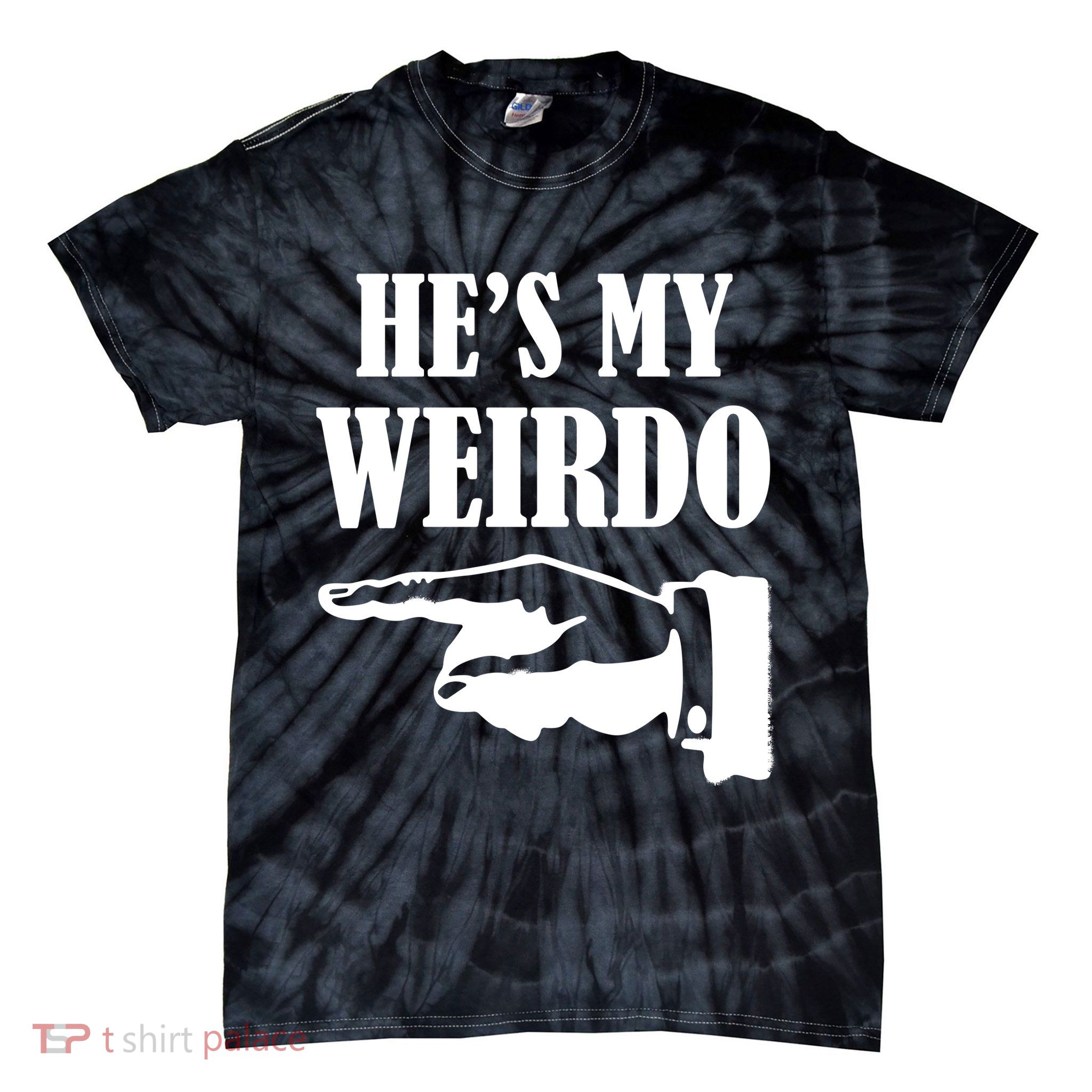 He's My Weirdo Tie-Dye T-Shirt