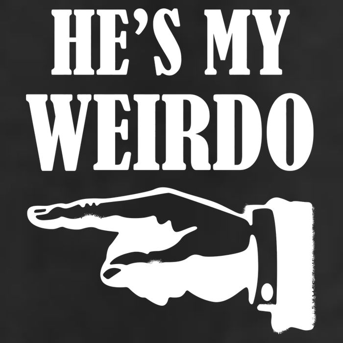 He's My Weirdo Golf Towel