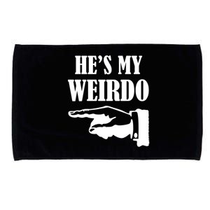 He's My Weirdo Microfiber Hand Towel