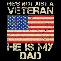 He's Not Just A Veteran Dad He Is My Dad Impact Tech Backpack