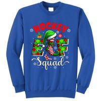 Hockey Elf Squad Christmas Player Team Sports Lover Cool Gift Sweatshirt