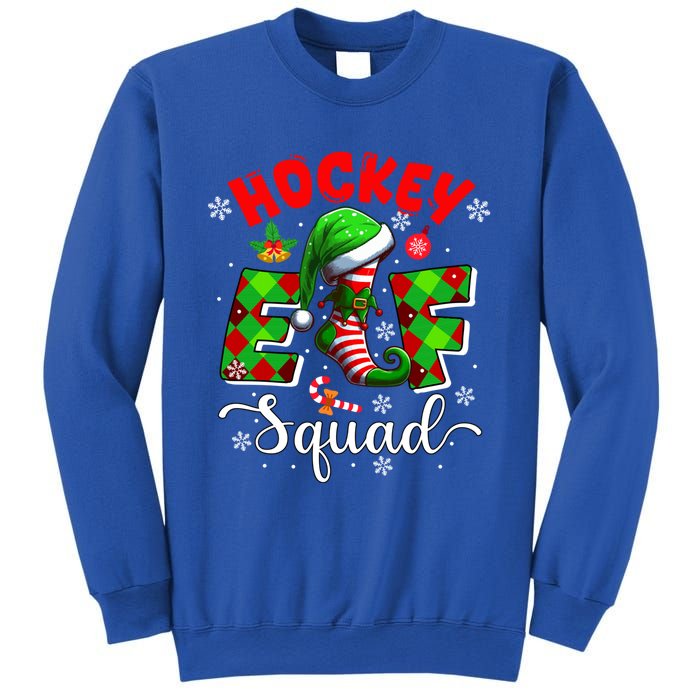 Hockey Elf Squad Christmas Player Team Sports Lover Cool Gift Sweatshirt