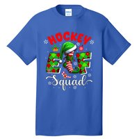 Hockey Elf Squad Christmas Player Team Sports Lover Cool Gift Tall T-Shirt