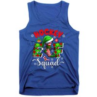 Hockey Elf Squad Christmas Player Team Sports Lover Cool Gift Tank Top