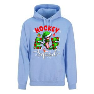 Hockey Elf Squad Christmas Player Team Sports Lover Cool Gift Unisex Surf Hoodie